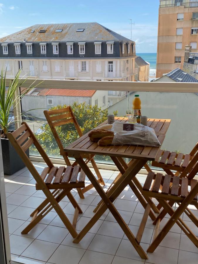Le Kifanlo - Appartement Avec Une Grande Terrasse Vue Mer Et Plage A 100 M Les Sables-dʼOlonne Exterior foto